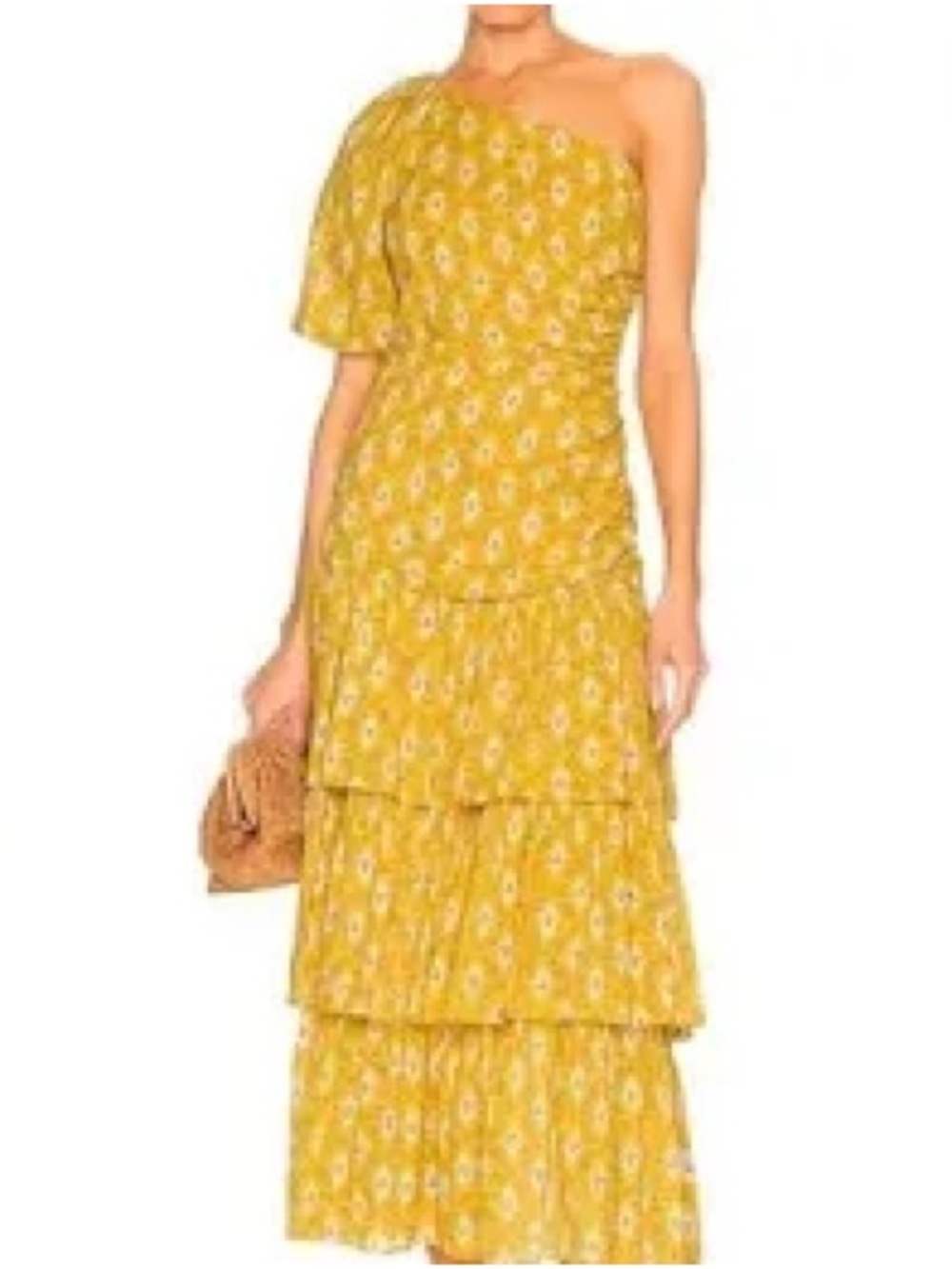 Veronica beard one shoulder cocktail dress, 4